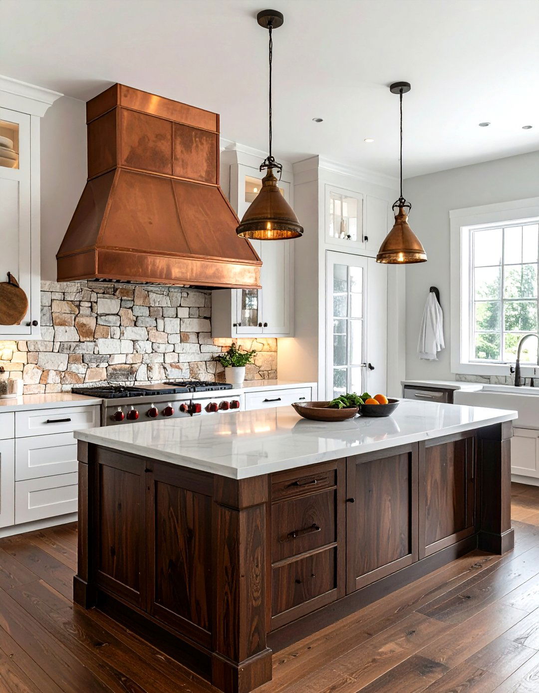 Copper Kitchen Hood - 30 vent hood kitchen ideas