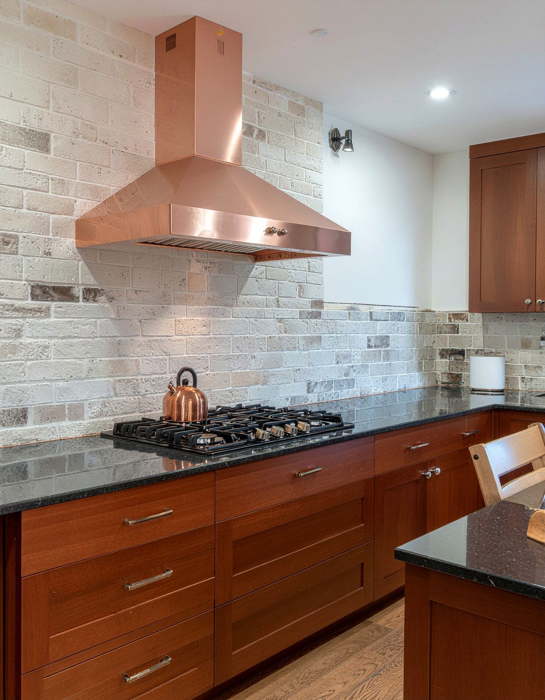 Copper Kitchen Vent - 30 custom hood kitchen ideas