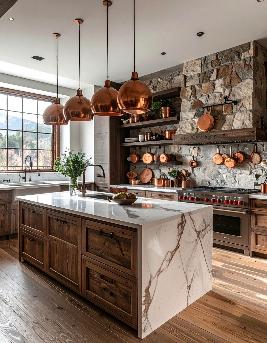 Copper Kitchen Ware - 30 home refresh ideas