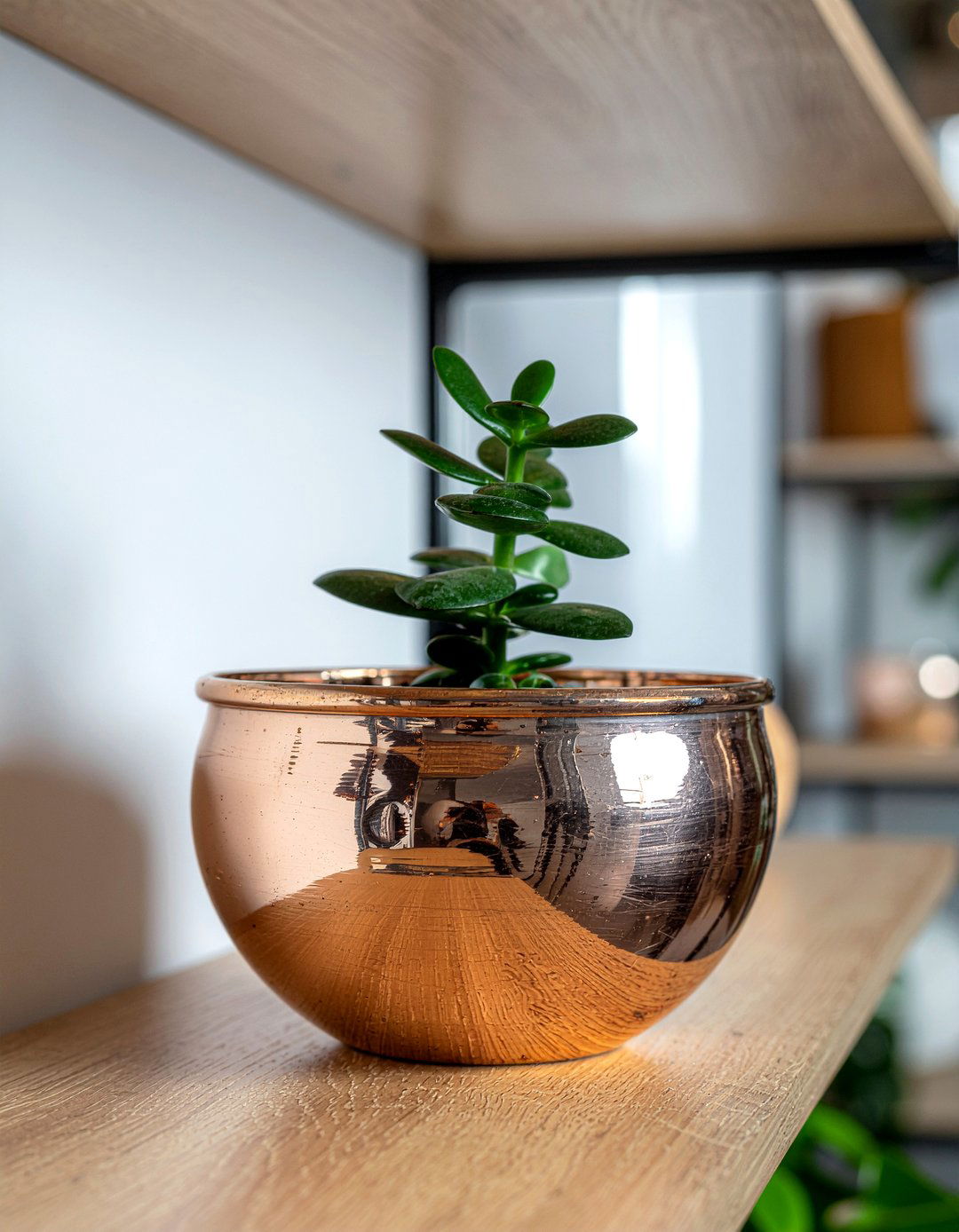 Copper Plant Pot - 30 living room planters