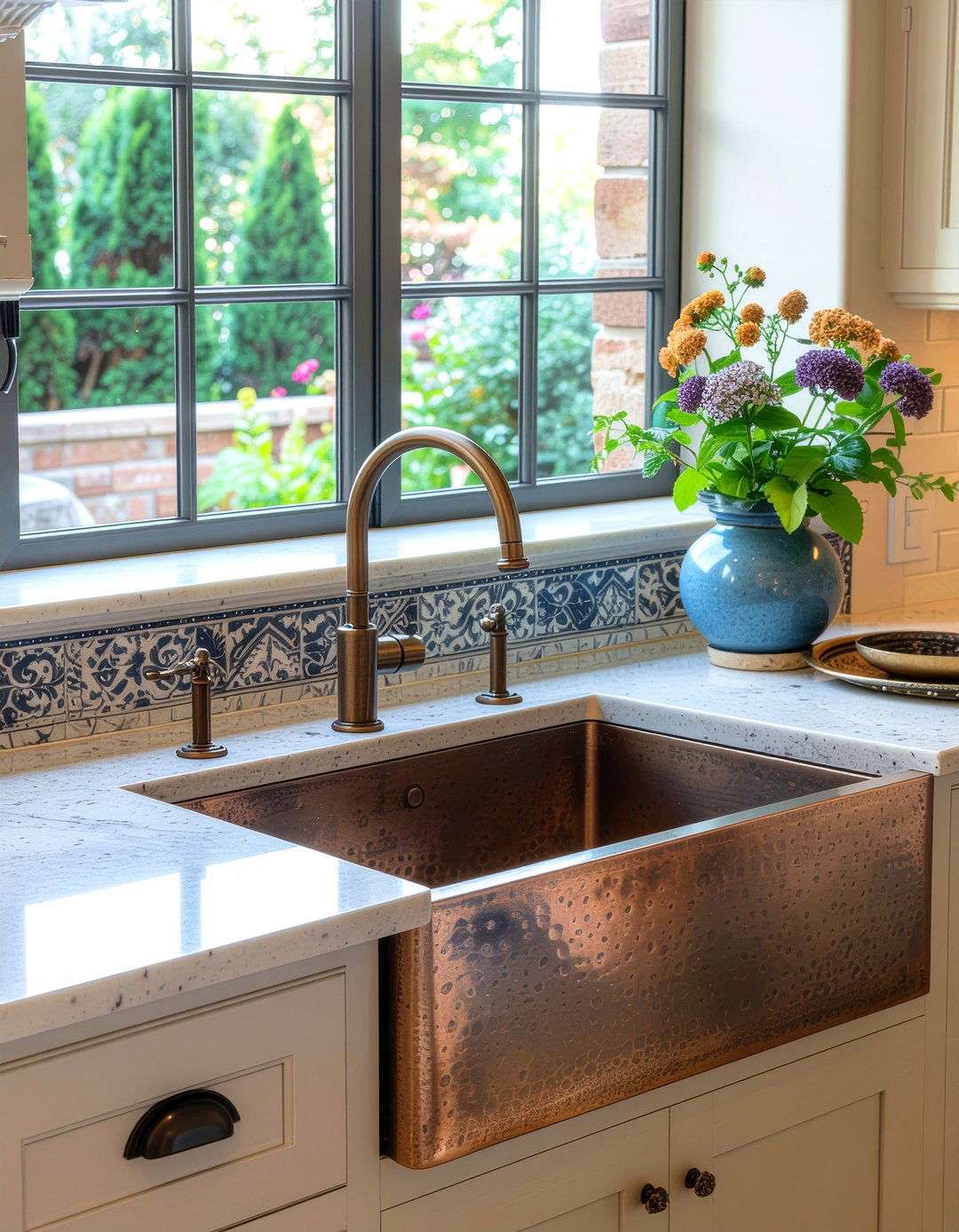 Copper Single Bowl Kitchen Sink - 30 single bowl sink kitchen ideas