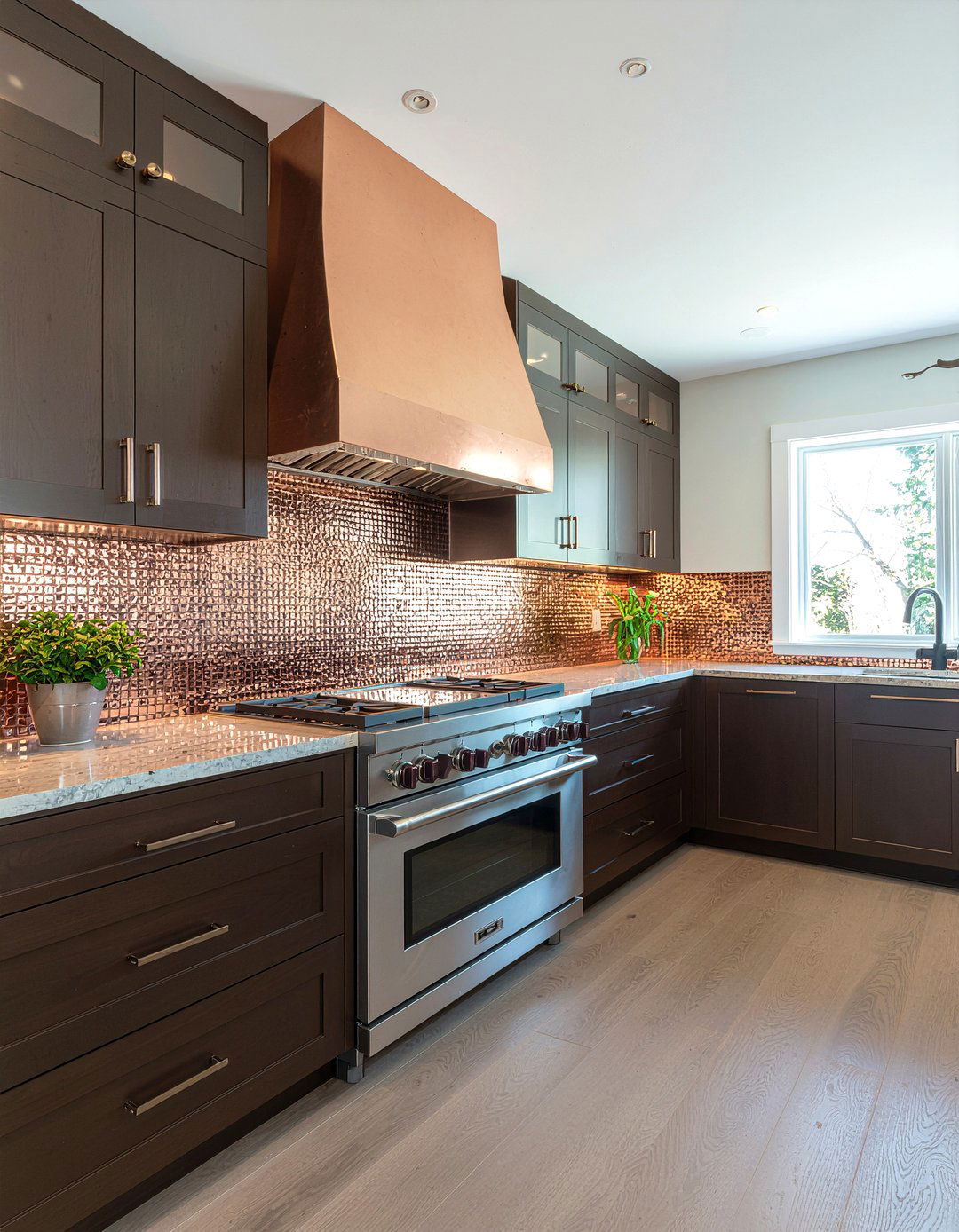 Copper Slab Kitchen Backsplash - 30 slab backsplash kitchen ideas