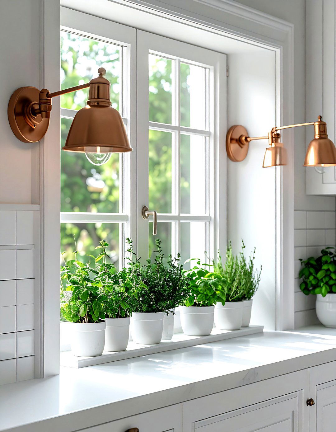 Copper Wall Sconces - 30 copper accent kitchen ideas