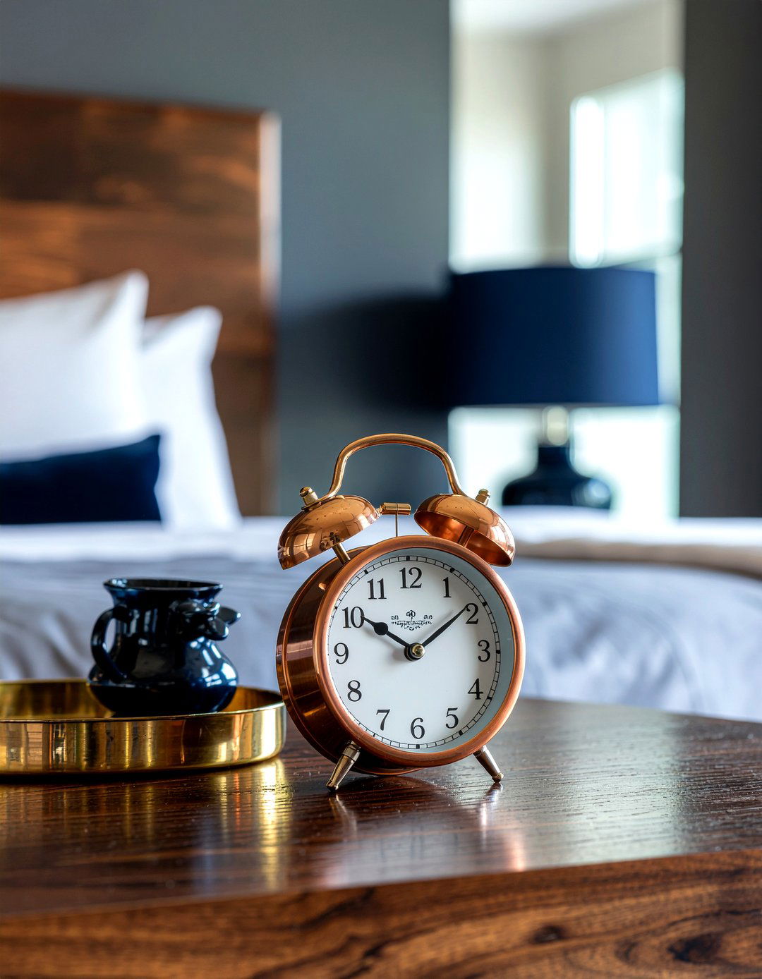 Copper alarm clock - 30 bedroom alarm clocks