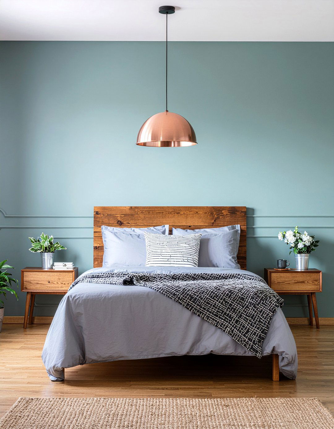 Copper bedroom light - 30 bedroom pendant lights