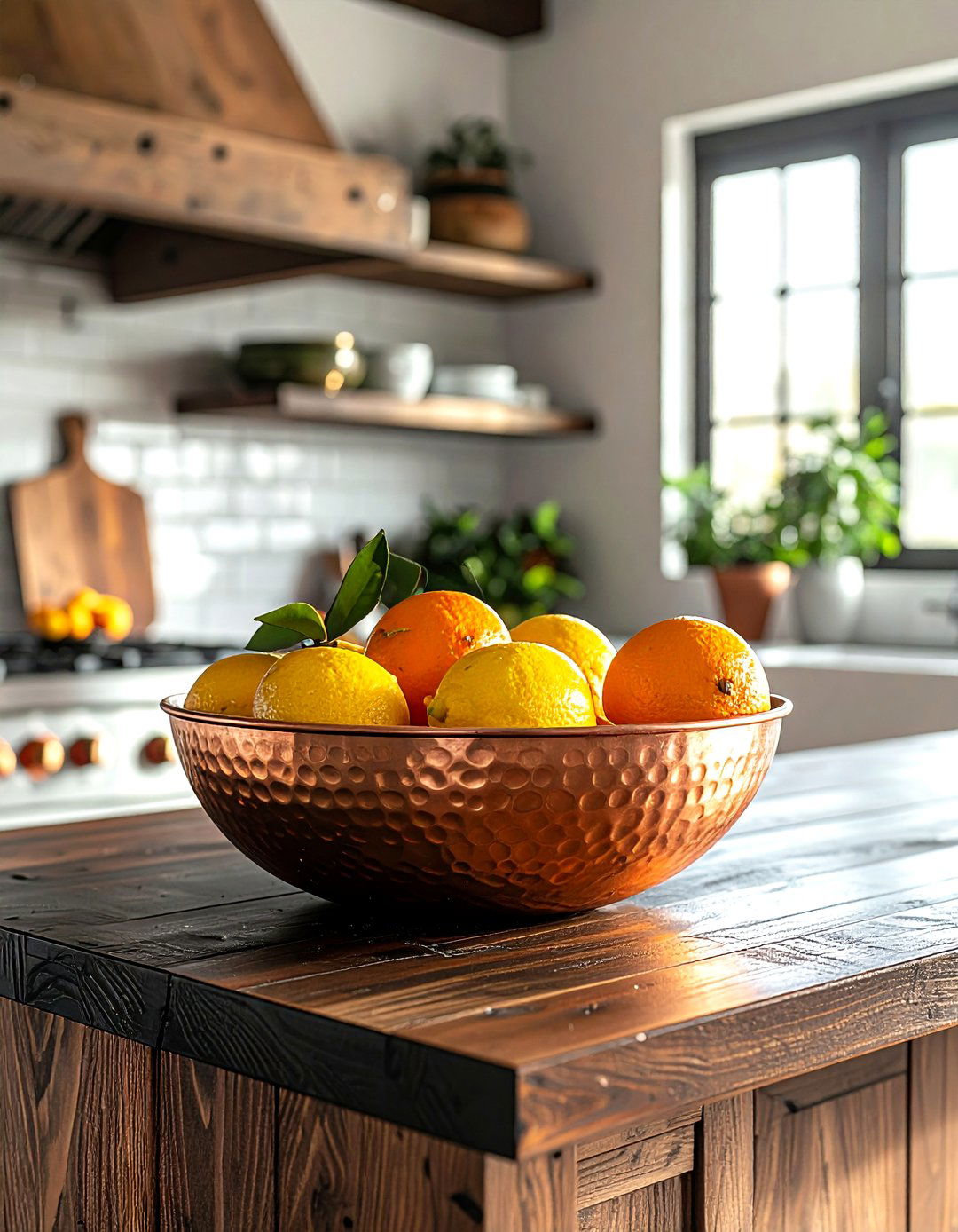 Copper fruit bowl - 30 fruit bowl ideas