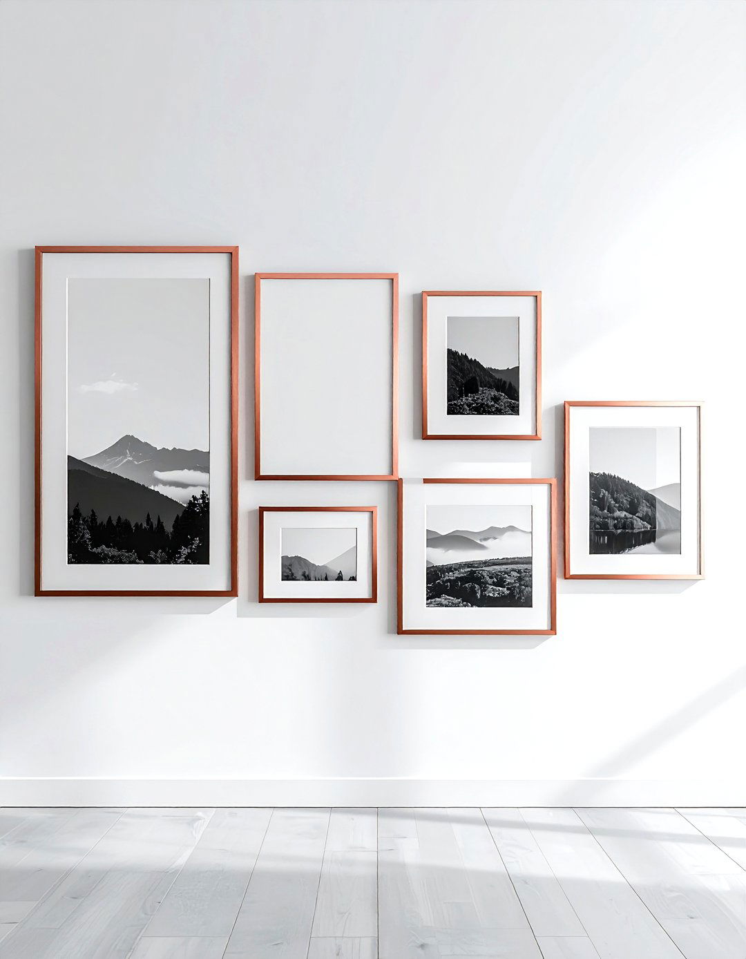 Copper picture frame - 30 copper decor ideas