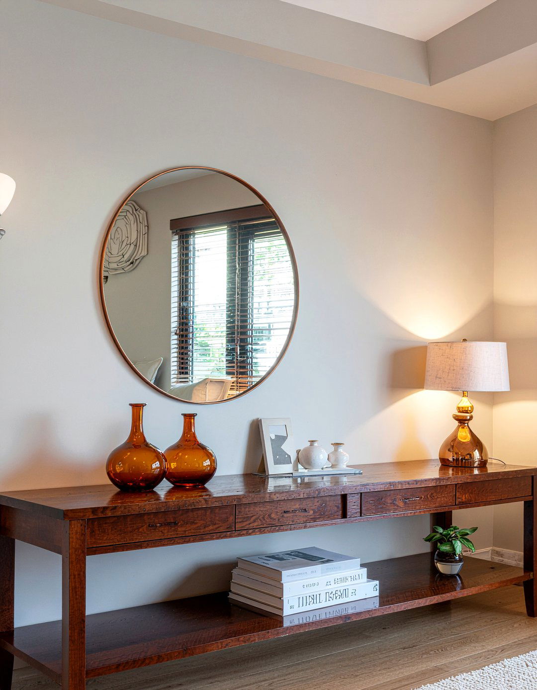 Copper tint mirror - 30 bedroom wall mirrors