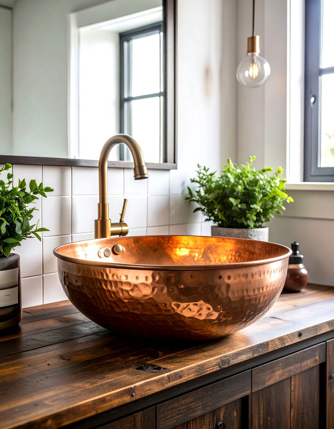 Copper vessel sink - 30 vessel sink ideas