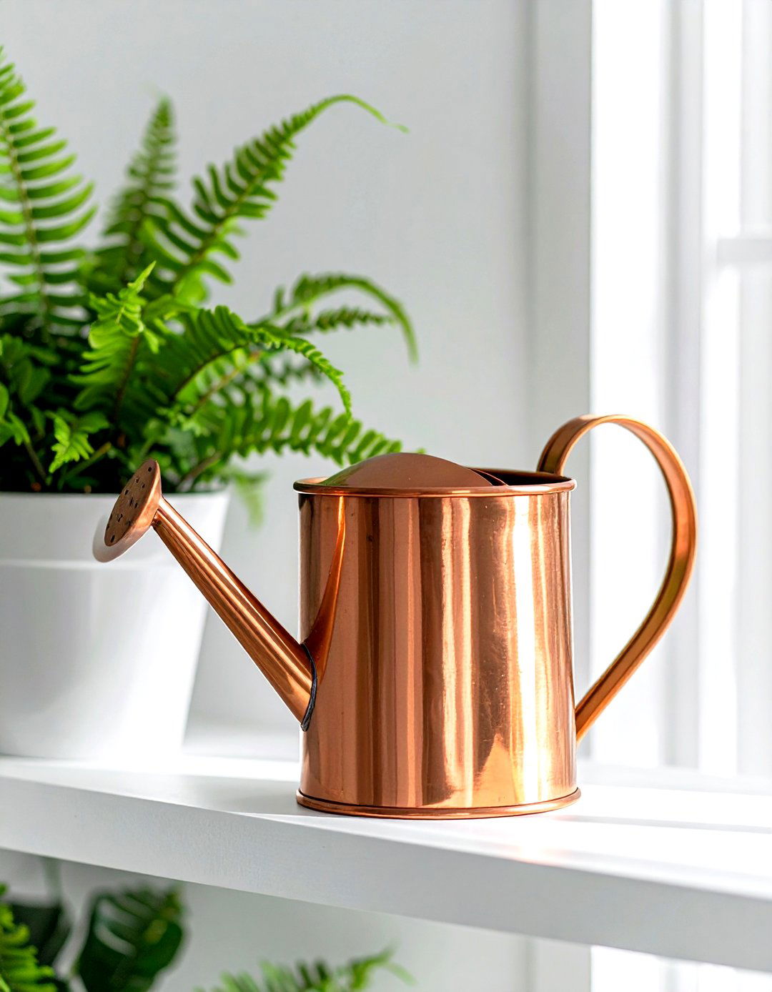 Copper watering can - 30 copper decor ideas