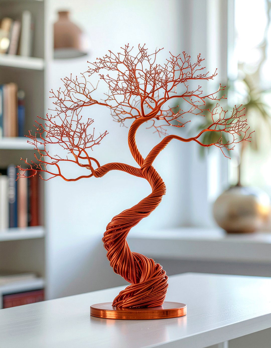 Copper wire sculpture - 30 figurine ideas