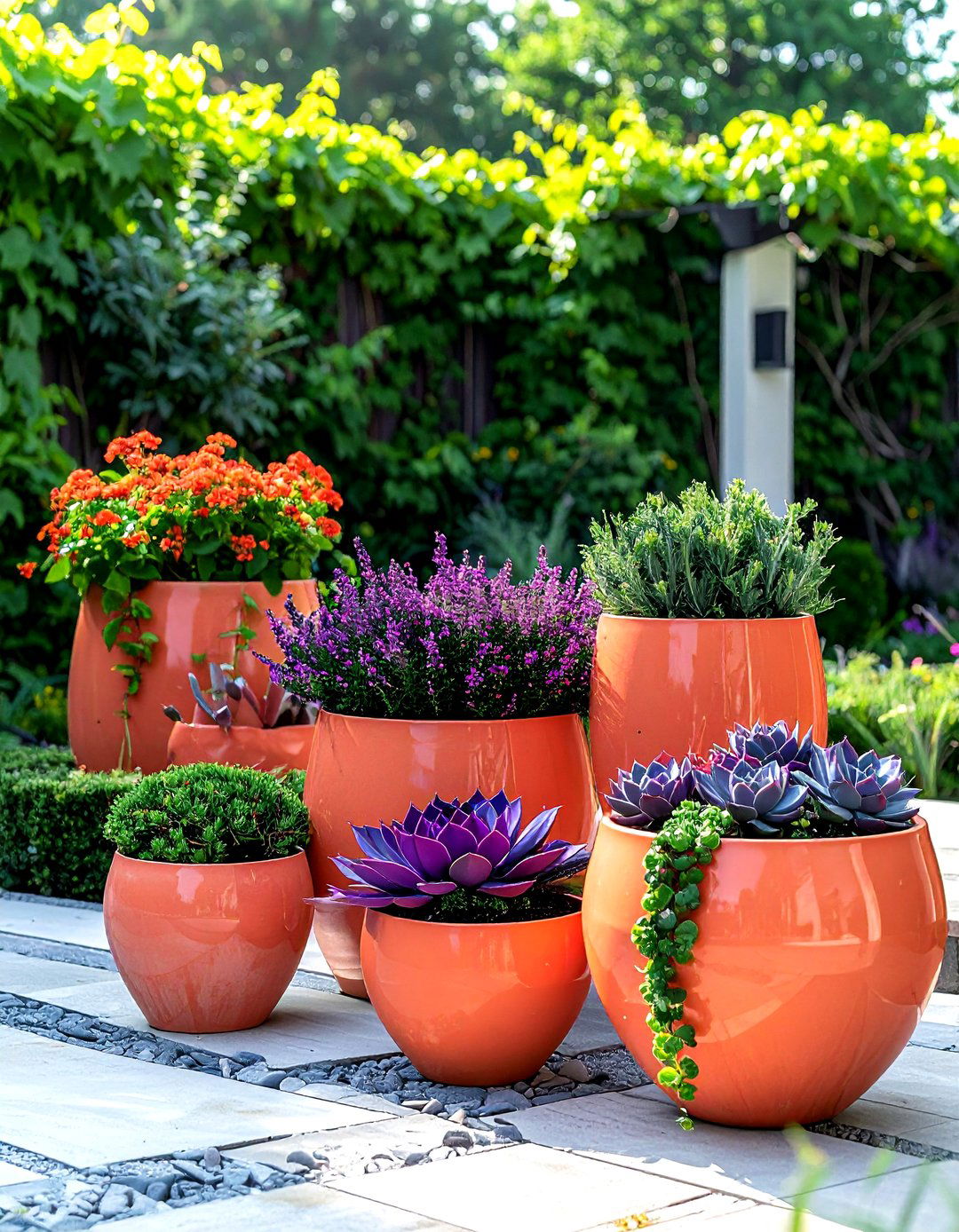 Coral garden planters - 30 coral decor ideas