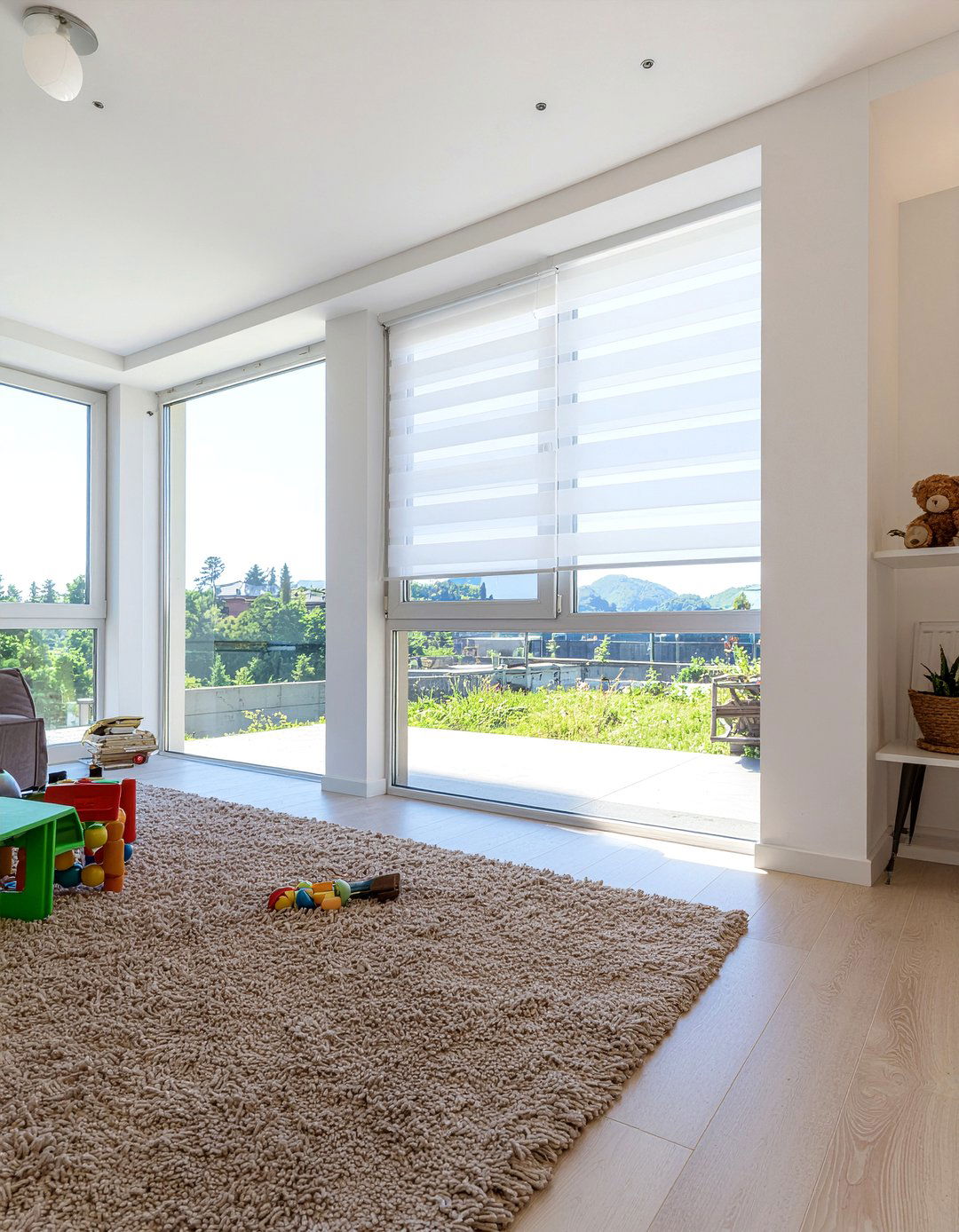 Cordless roller blinds - 30 living room roller blinds