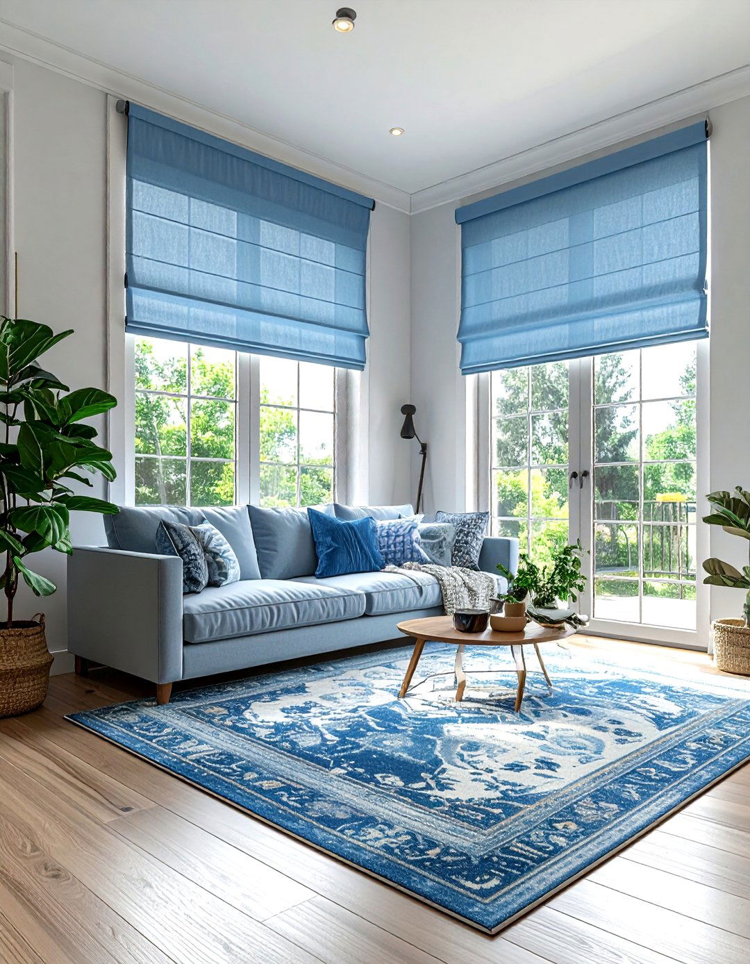 Cordless roman shade - 30 roman shade ideas