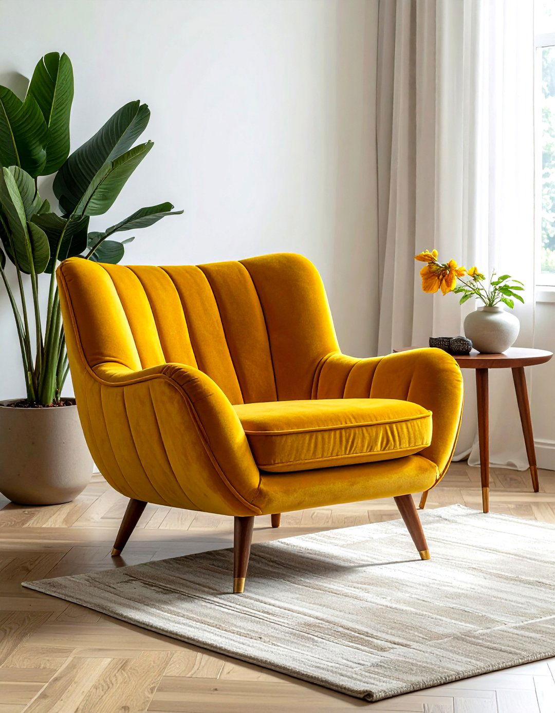 Corduroy Accent Piece - 30 textile decor ideas