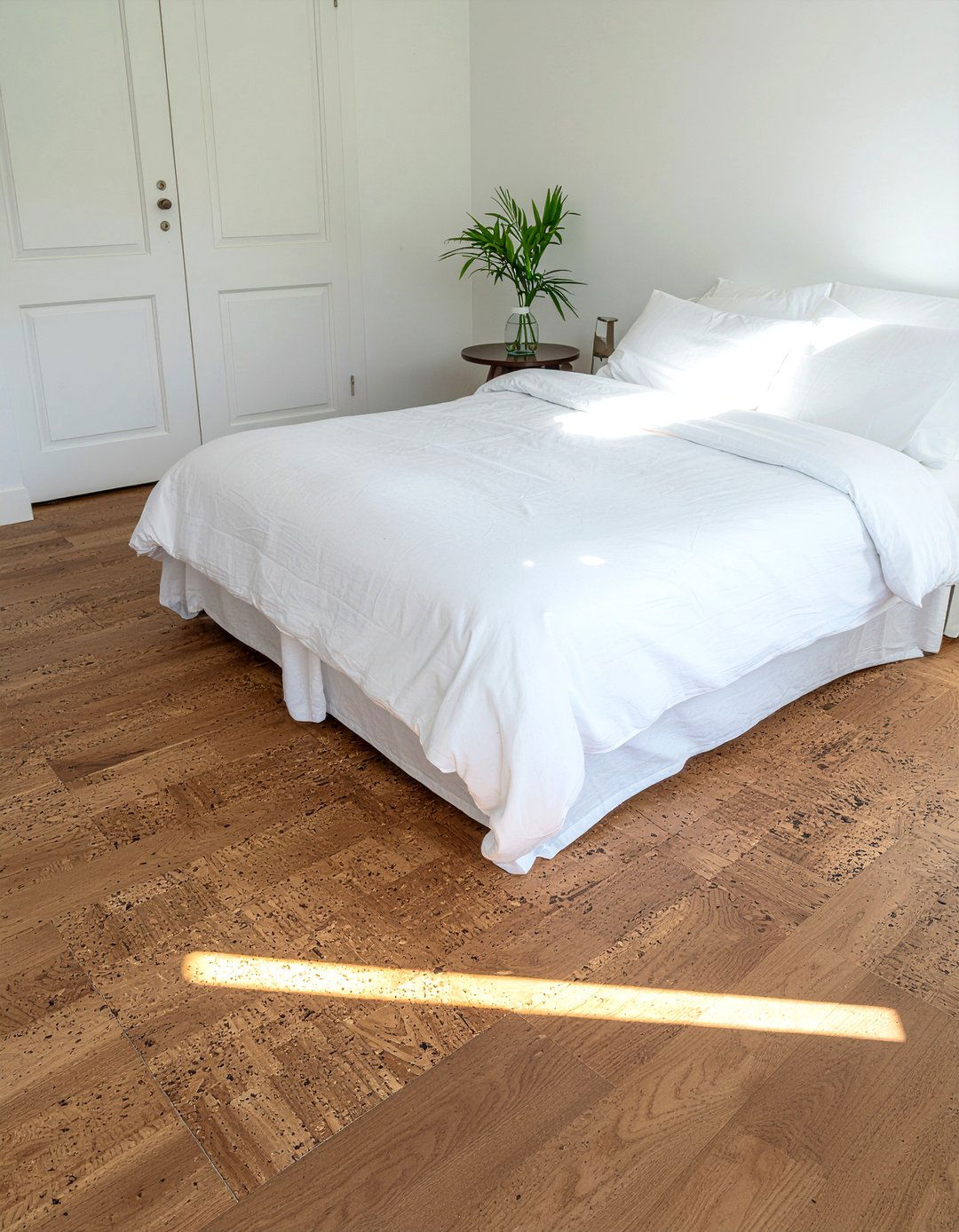 Cork Flooring - 30 natural bedroom ideas