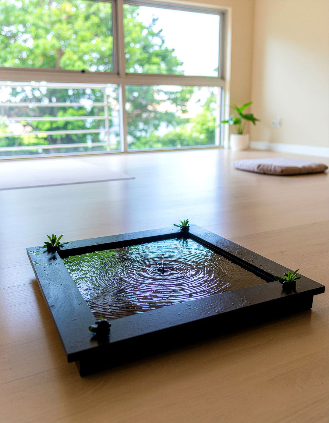 Cork Flooring - 30 yoga bedroom ideas