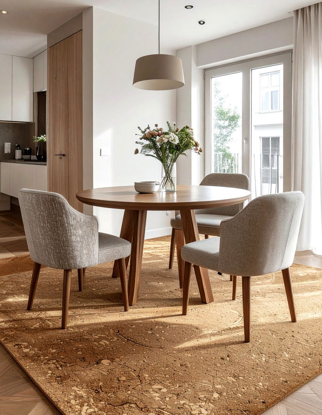 Cork Flooring - 30 dining room flooring ideas