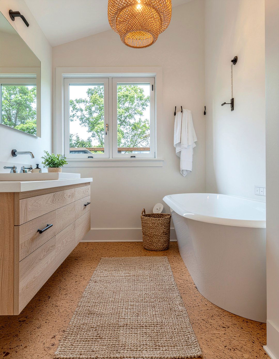 Cork Flooring - 30 bathroom material ideas