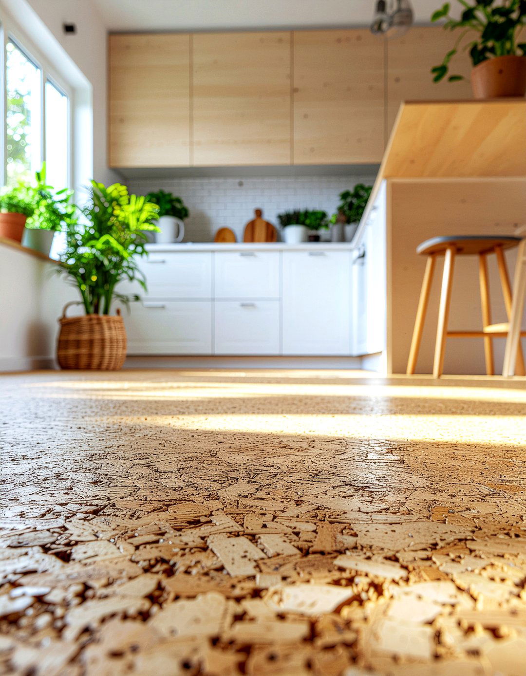 Cork flooring - 30 kitchen flooring ideas