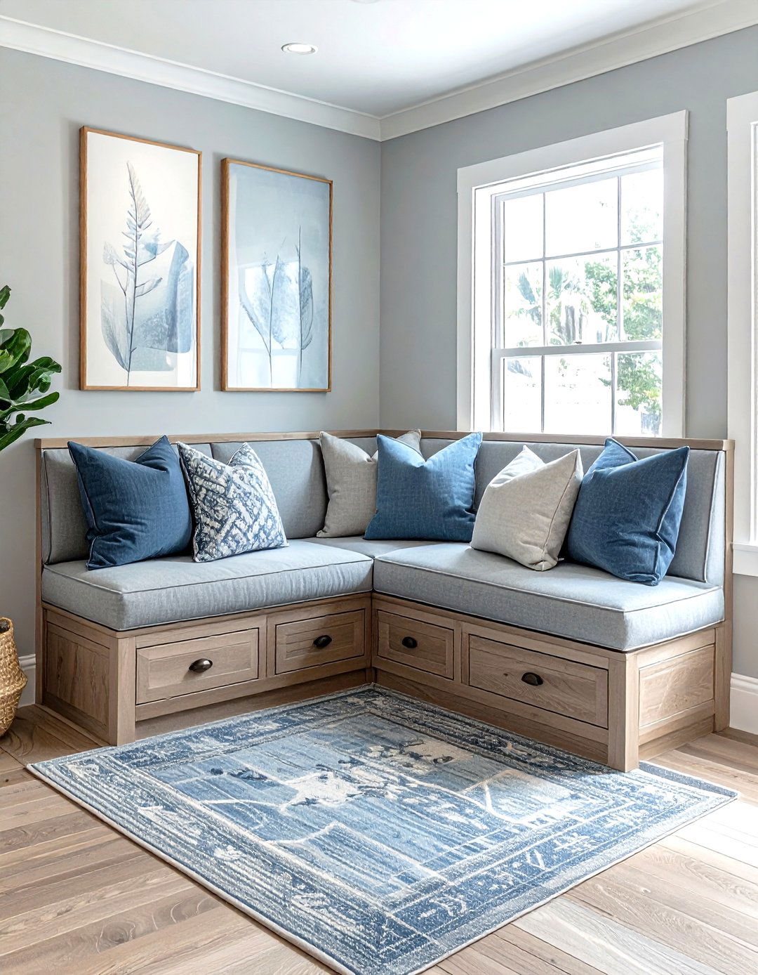 Corner Banquette Seating - 30 dining room corner storage ideas