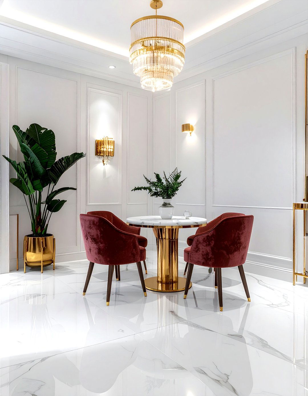 Corner Bar And Dining Area - 30 oddly shaped dining room ideas