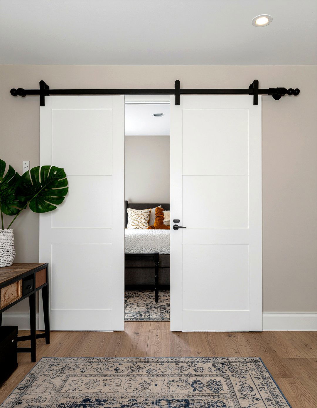 Corner Barn Door - 30 bedroom barn doors