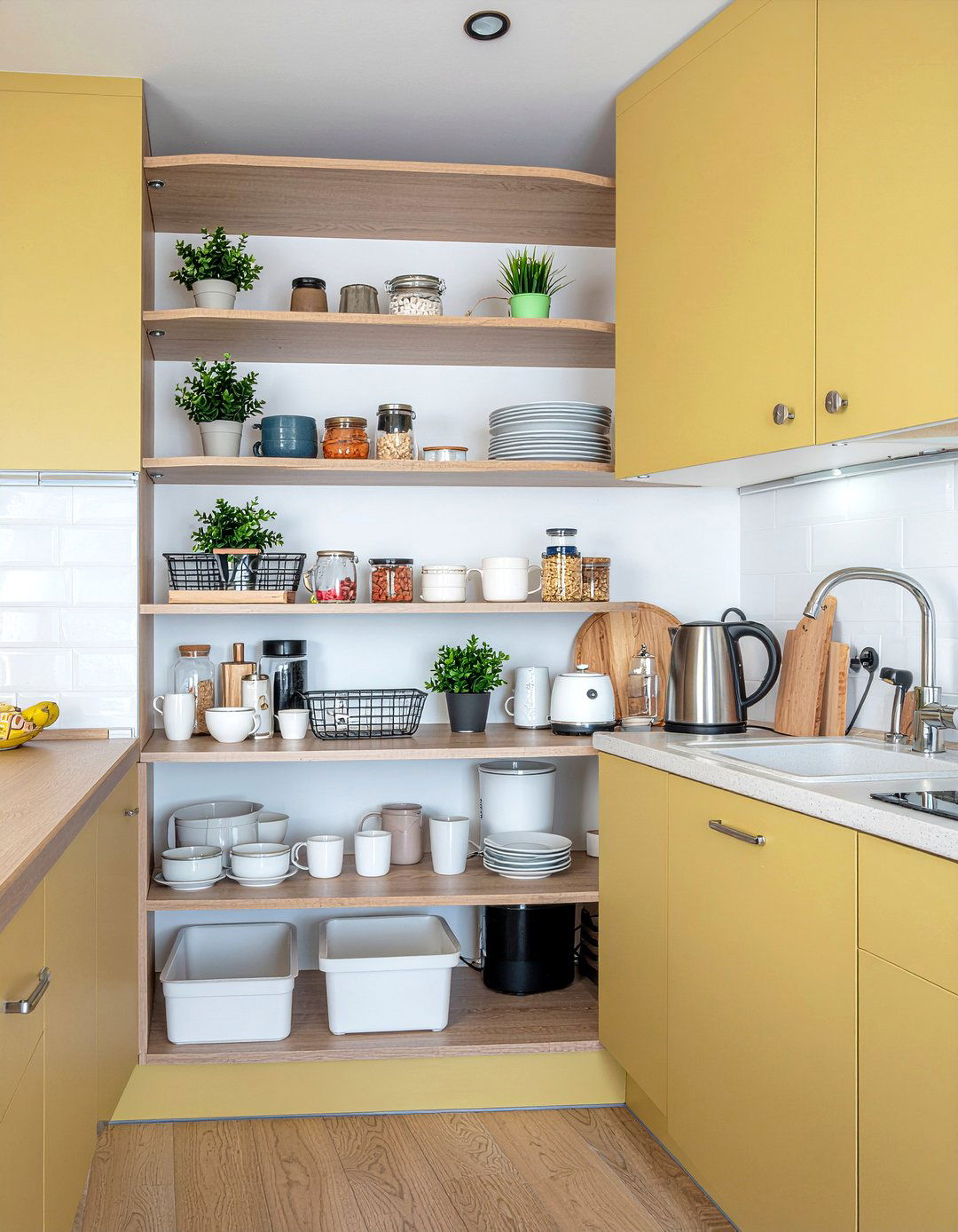 Corner Cabinet Lazy Susan - 30 kitchen design tips