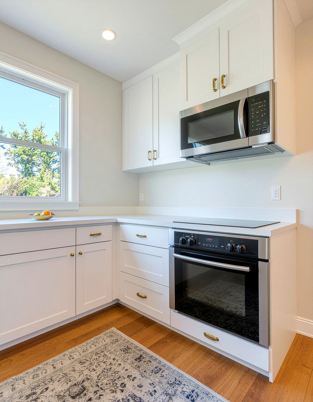 Corner Cabinet Microwave - 30 built-in microwave kitchen ideas