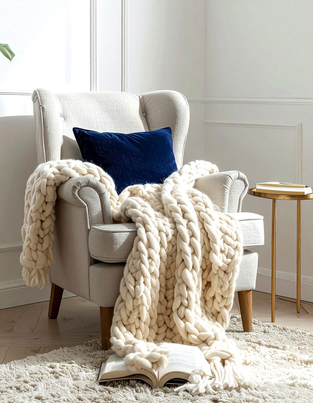 Corner Chair Decor - 30 styling vignette ideas