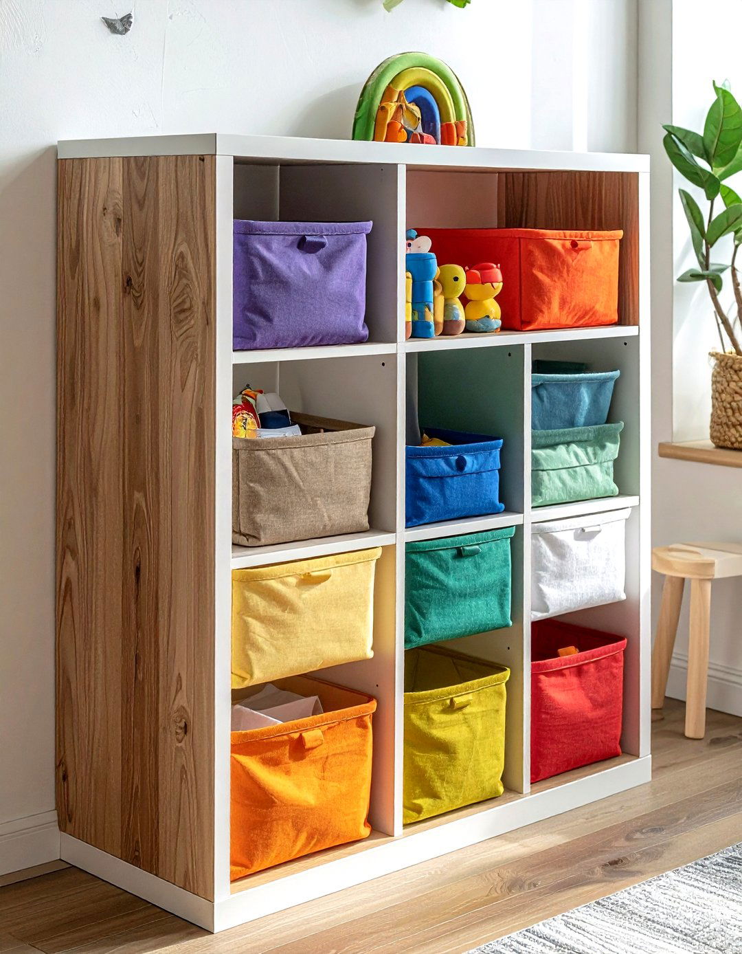 Corner Cubby Unit - 30 dining room corner storage ideas