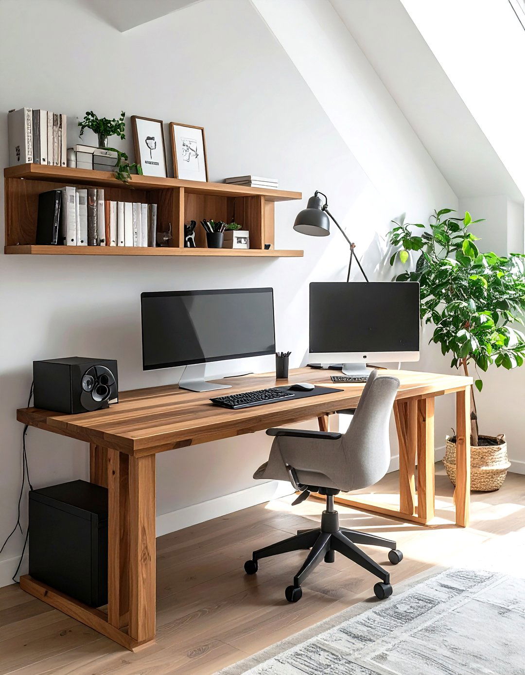 Corner Desk Organization - 30 desk decor ideas