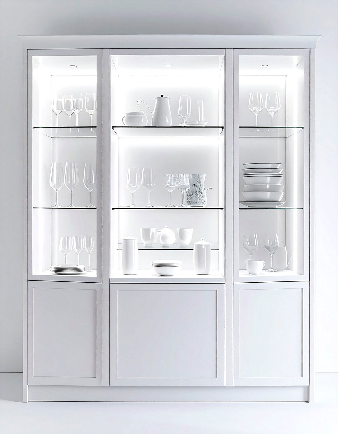 Corner Display Cabinet - 30 kitchen corner storage ideas