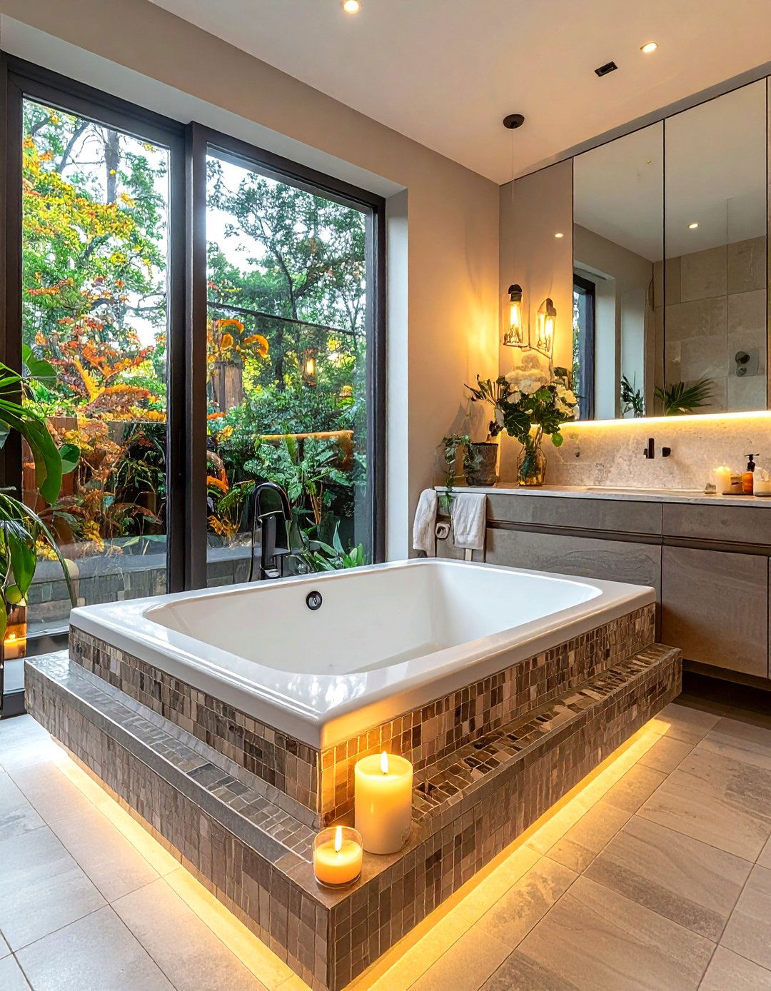 Corner Drop In Tub - 30 drop-in tub ideas