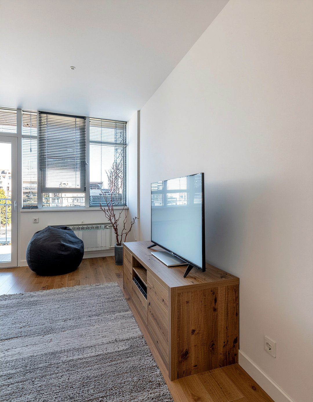 Corner Entertainment Center - 30 living room entertainment wall ideas