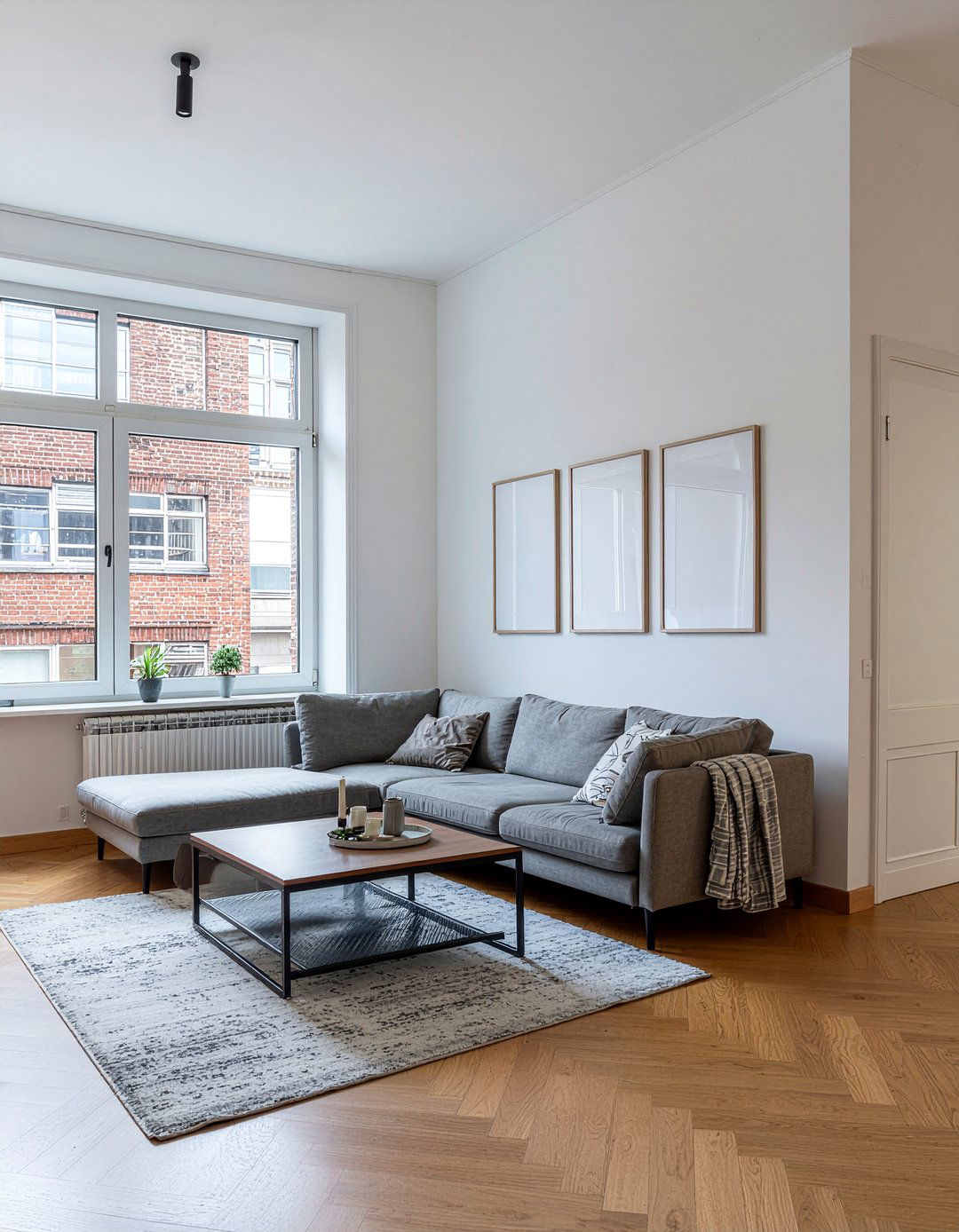 Corner Gallery Wall Layout - 30 living room picture frames