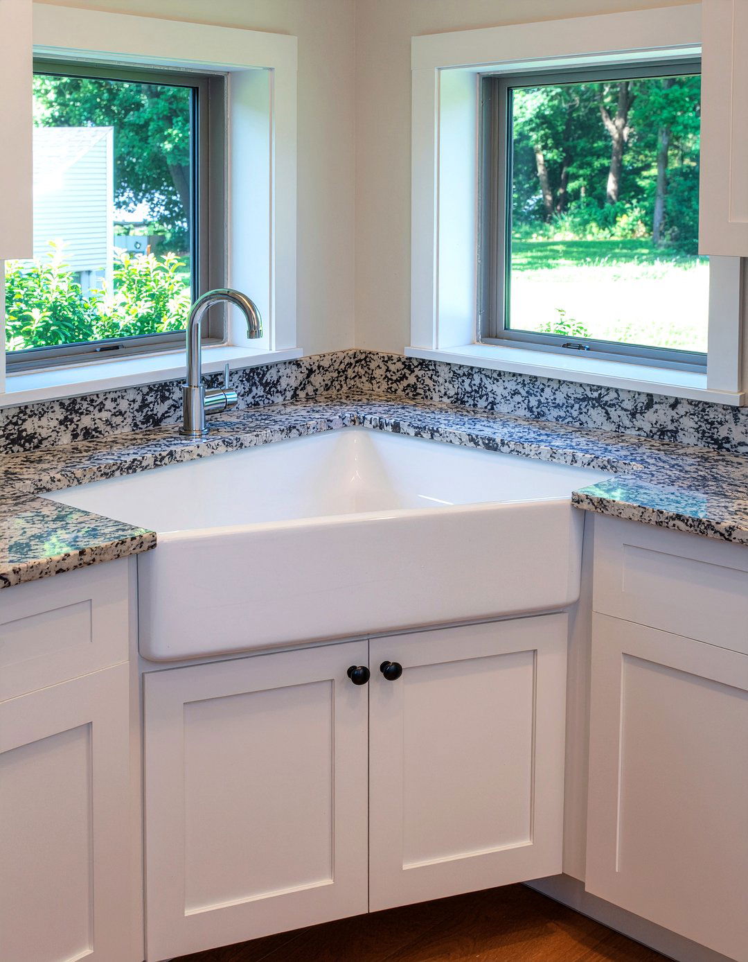 Corner Granite Composite Sink Installation - 30 granite composite sink kitchen ideas