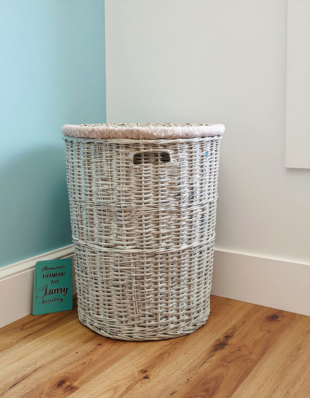 Corner Hamper - 30 bathroom corner storage ideas