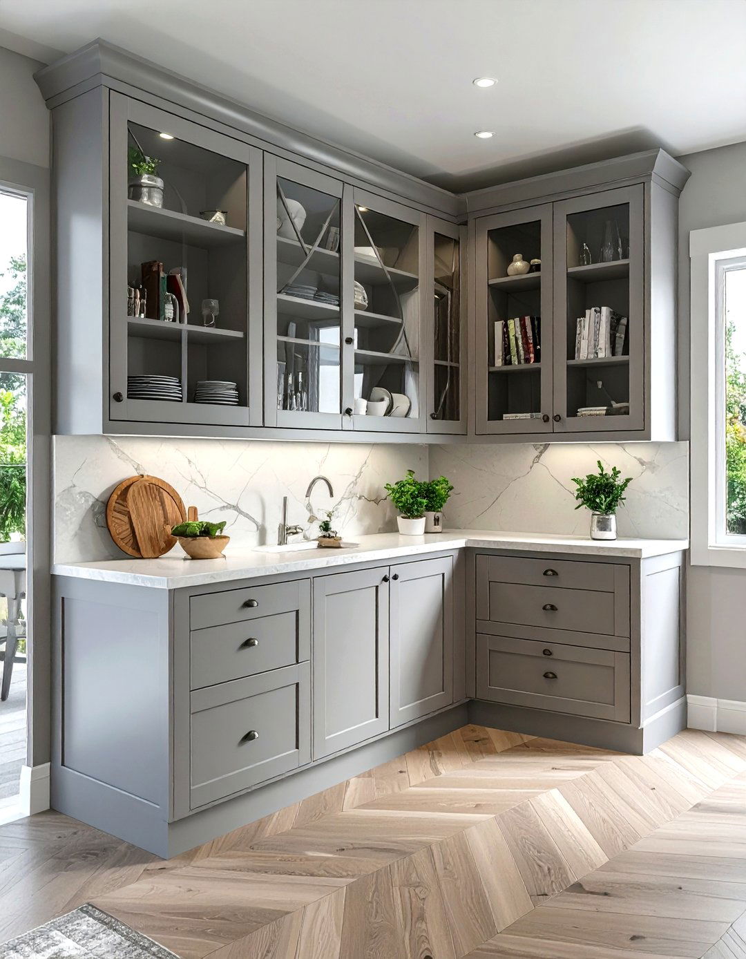 Corner Kitchen Hutch - 30 kitchen hutch ideas