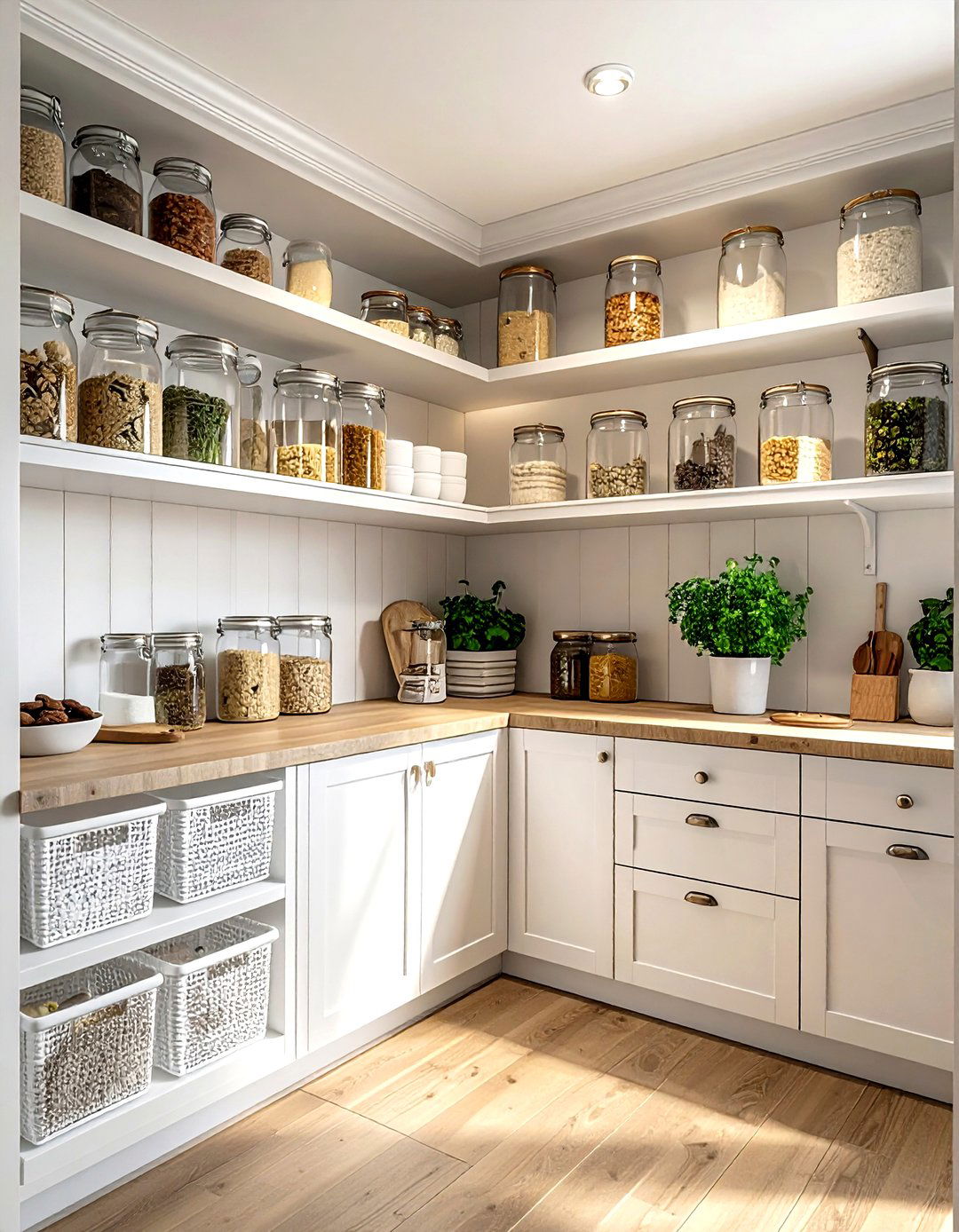Corner Kitchen Pantry - 30 kitchen workstation ideas