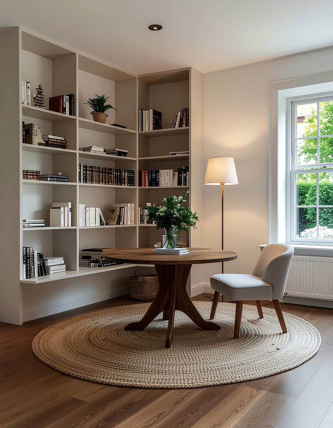 Corner Library In Dining Room - 30 dining room library combo ideas