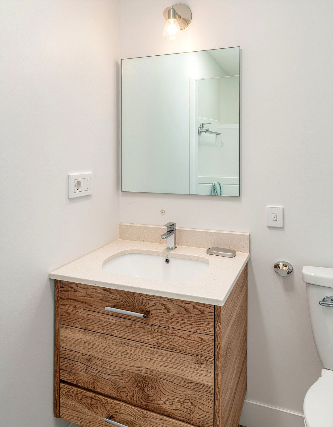 Corner Medicine Cabinet - 30 bathroom corner storage ideas