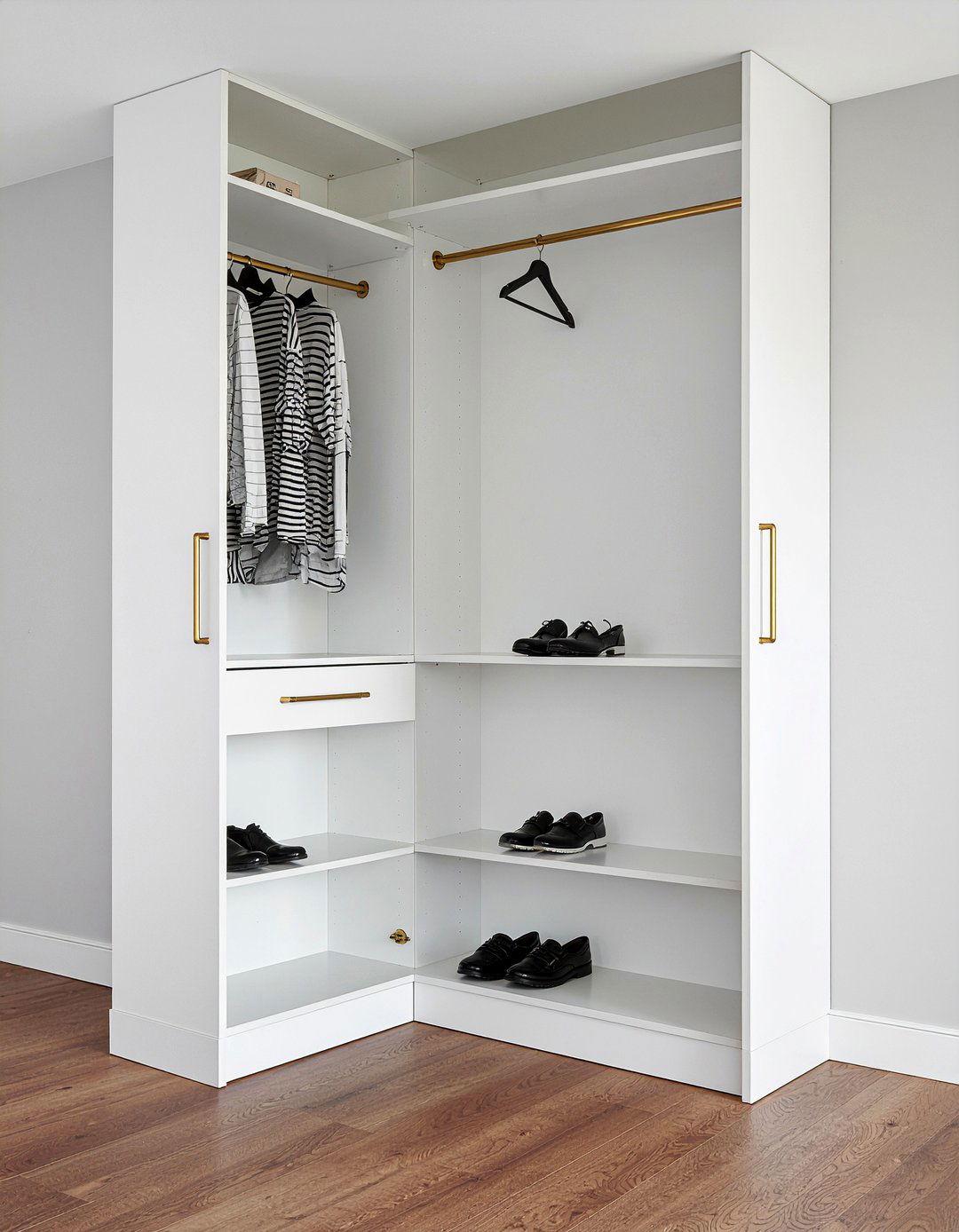 Corner Modular Wardrobe - 30 bedroom modular furniture ideas