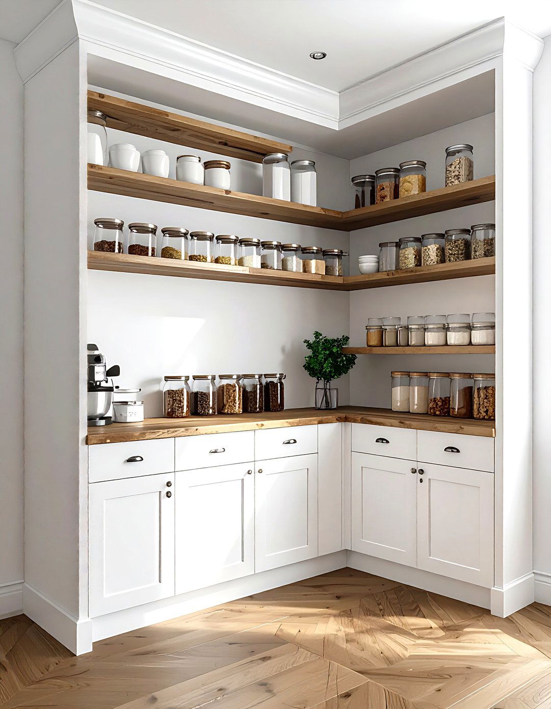 Corner Pantry Cabinet - 30 kitchen pantry ideas