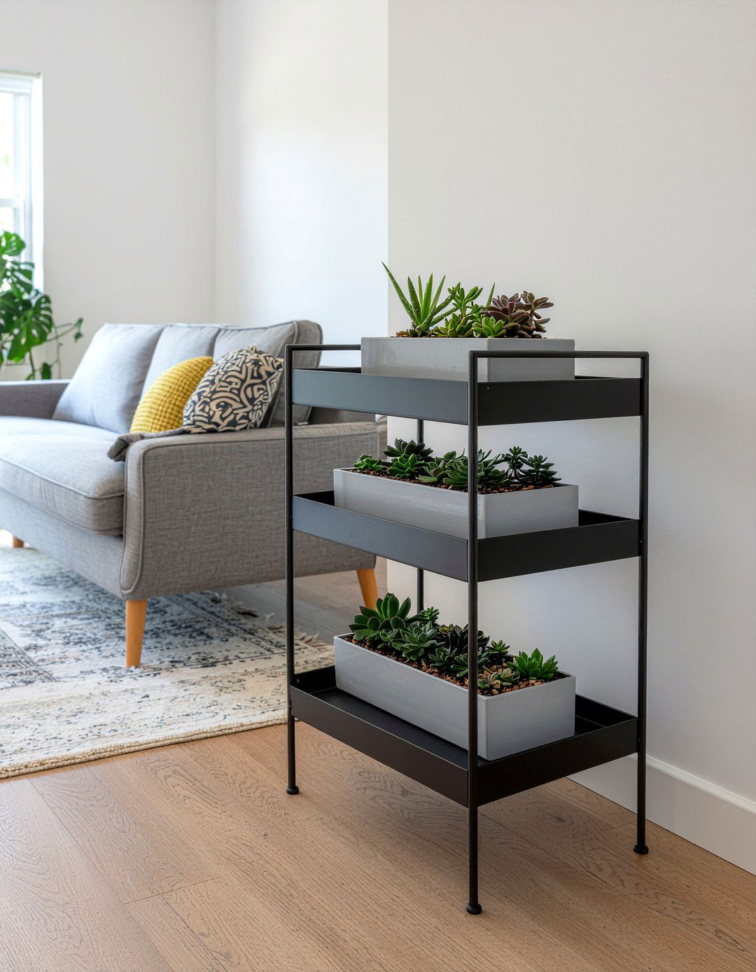 Corner Plant Stand - 30 living room planters