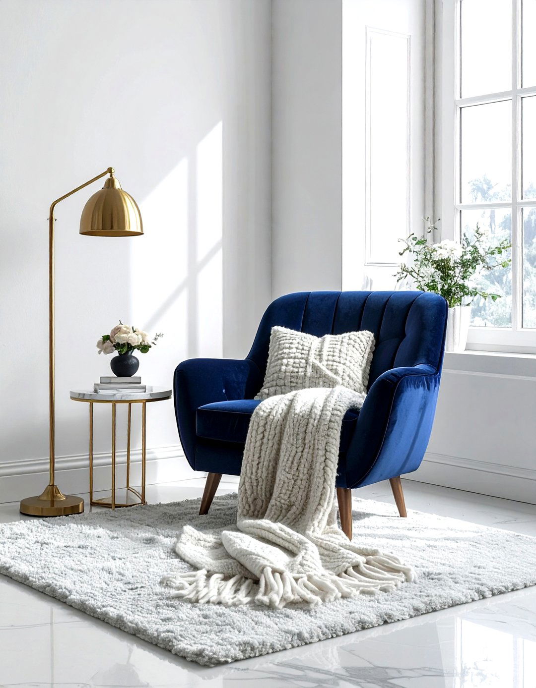 Corner Reading Nook - 30 home decorating ideas