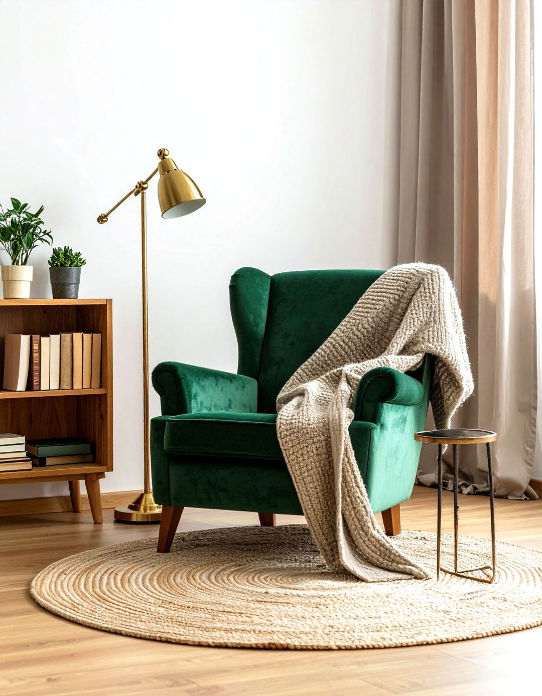 Corner Reading Nook - 30 living room furniture settings