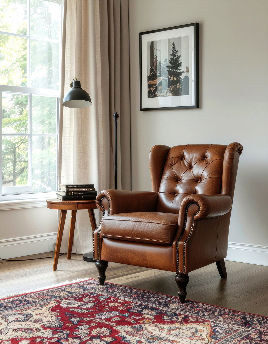 Corner Reading Nook - 30 living room improvement ideas