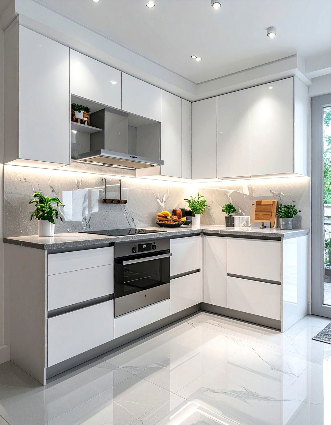 Corner Scullery - 30 kitchen scullery ideas