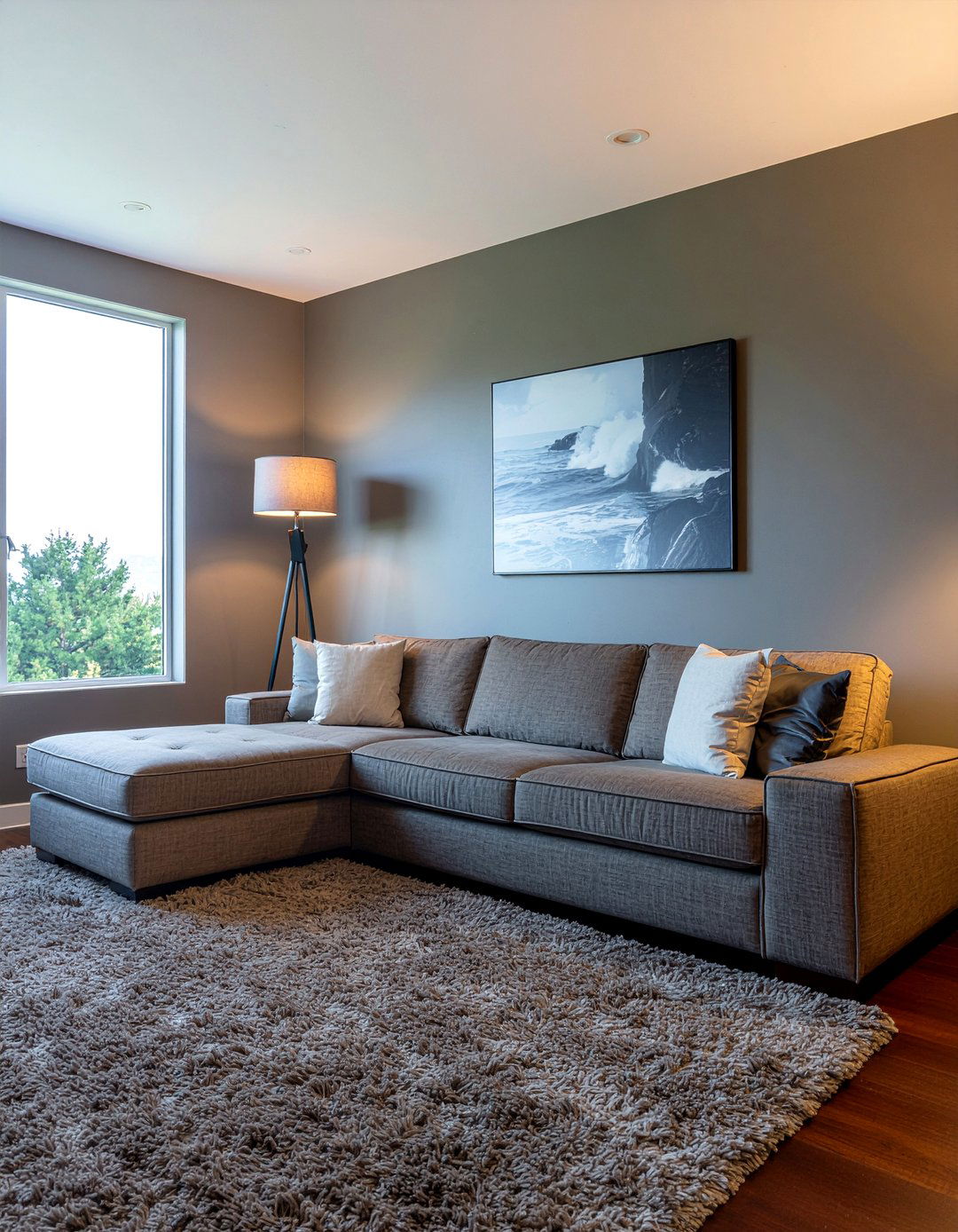 Corner Sectional Sofa - 30 L-shaped sofa living room ideas